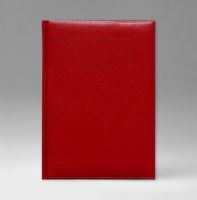 Ежедневник датированный 15х21 см, серия Классик, материал Небраска, (арт. 351), цвет красный