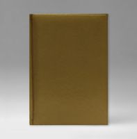 Ежедневник датированный 15х21 см, серия Классик, материал Небраска, (арт. 351), цвет золотисто-коричневый