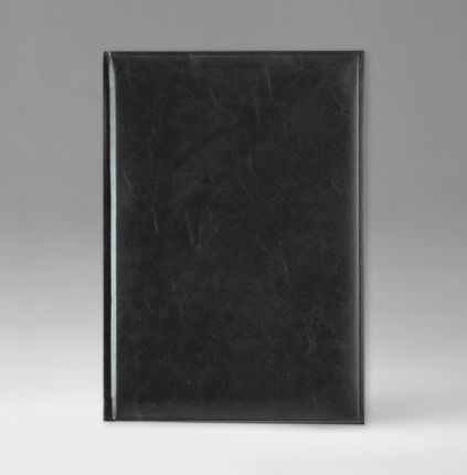 Ежедневник датированный 15х21 см, серия Уникум, материал Карачи, (арт. 359), цвет черный
