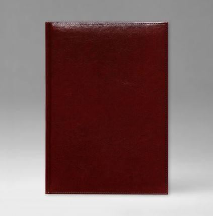 Ежедневник датированный 15х21 см, серия Уникум, материал Небраска, (арт. 359), переплёт фиксированный, цвет коричневый