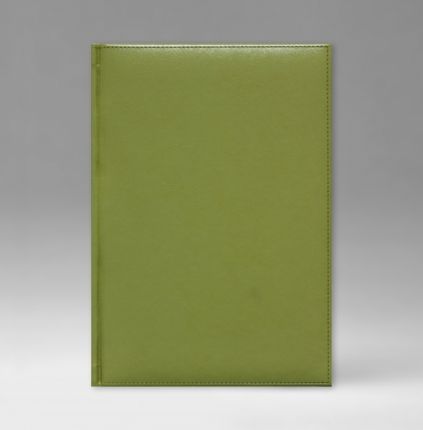 Ежедневник датированный 15х21 см, серия Уникум, материал Небраска, (арт. 359), переплёт фиксированный, цвет светло-зеленый