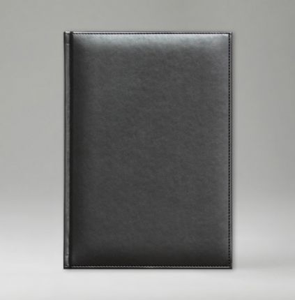 Ежедневник датированный 15х21 см, серия Уникум, материал Каприс, (арт. 359), цвет серебристый