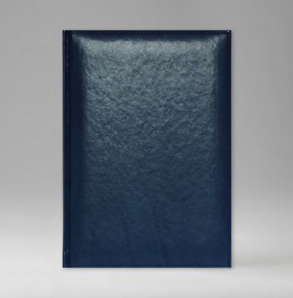 Ежедневник датированный 15х21 см, серия Уникум, материал Тоскана, (арт. 359), цвет синий