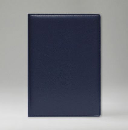 Ежедневник датированный 15х21 см, серия Евро, материал Богота, (арт. 363), вырубной, цвет голубой