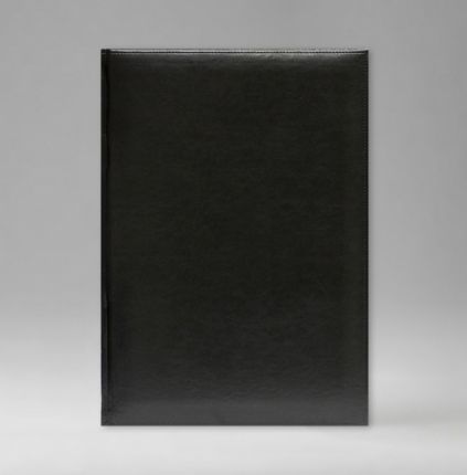 Ежедневник датированный 21х29 см, серия Классик, материал Тоскана, (арт. 388), цвет черный