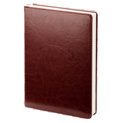 Ежедневник недатированный (бренд Infolio) коллекция Berlin, размер 14х20 см, цвет коричневый