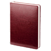 Ежедневник недатированный (бренд Infolio) коллекция Berlin, размер 14х20 см, цвет бордовый