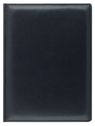 Ежедневник недатированный Lediberg, блок 729, модель Топ, размер 197х265 мм, цвет черный