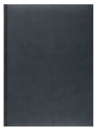 Ежедневник недатированный Lediberg, блок 729, модель Туксон, размер 197х265 мм, цвет черный