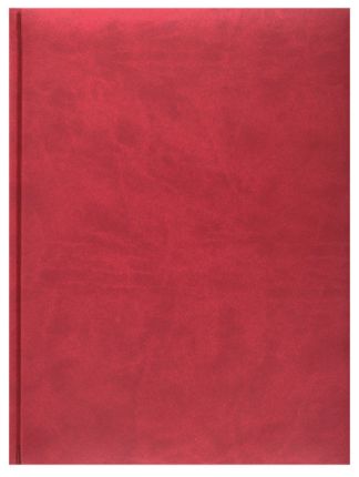 Ежедневник недатированный Lediberg, блок 729, модель Туксон, размер 197х265 мм, цвет красный