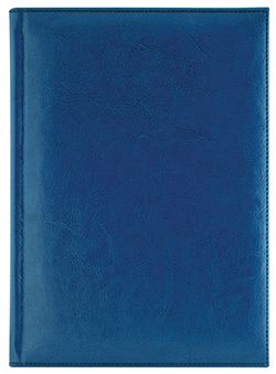 Ежедневник недатированный Lediberg, блок 799, модель Небраска, размер 105х148 мм, цвет синий яркий
