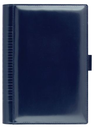 Портфолио Lediberg, модель Нью-Йорк, размер 145х205 мм, цвет синий темный