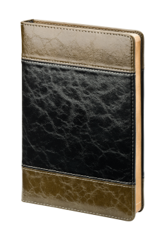 Ежедневник недатированный (бренд InFolio) коллекция Challenge, формат А5, цвет черный-хаки