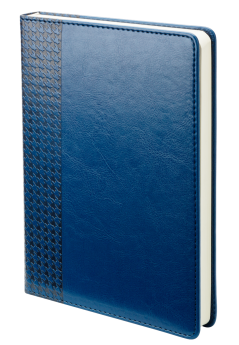 Ежедневник недатированный (бренд Infolio) коллекция Lozanna, размер 14х20 см, цвет синий