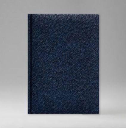 Ежедневник недатированный 15х21 см, серия Уникум, материал Софт, (арт. 378), цвет синий