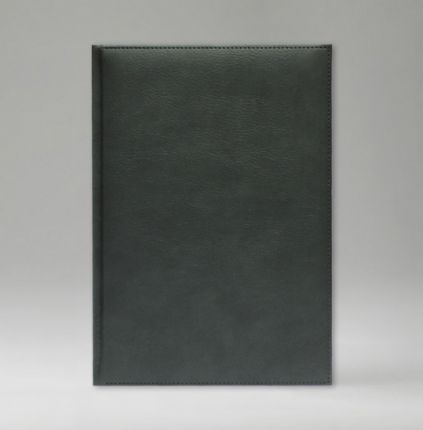 Ежедневник недатированный 15х21 см, серия Перпетум К, материал Дакар, (арт. 384), цвет зеленый