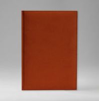 Ежедневник недатированный 15х21 см, серия Перпетум К, материал Текс, (арт. 384), цвет оранжевый
