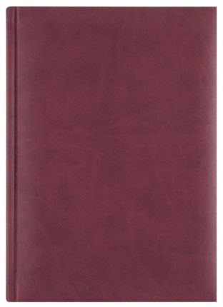 Ежедневник недатированный Lediberg, блок 722нд, модель Туксон, размер 145х205 мм, цвет бордо