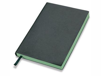 Недатированный ежедневник бренд Lettertone модель "SOFT LINE", формат A5, зеленый