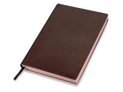 Недатированный ежедневник бренд Lettertone модель "SOFT LINE", формат A5, коричневый