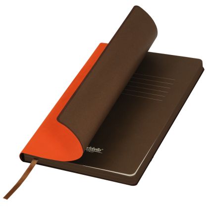 Ежедневник недатированный, Portobello Trend, коллекция Latte, цвет оранжевый/коричневый
