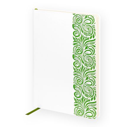 Ежедневник недатированный, Portobello Trend, коллекция Russia, размер 145х210 мм, цвет белый/зеленый