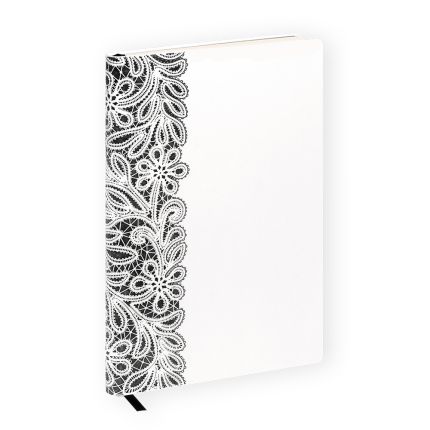 Ежедневник недатированный, Portobello Trend, коллекция Russia, размер 145х210 мм, цвет белый/черный