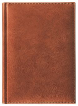 Ежедневник полудатированный Lediberg, блок 724, модель Панама, размер 145х205 мм, цвет коричневый