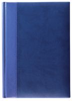 Ежедневник полудатированный Lediberg, блок 724, модель Лондон, размер 145х205 мм, цвет синий
