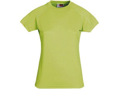 Футболка "Striker" женская, цвет зелёное яблоко, размер XL