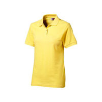 Рубашка поло "Boston" женская, цвет светло-жёлтый, размер M