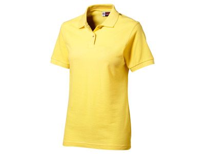 Рубашка поло "Boston" женская, цвет светло-жёлтый, размер M