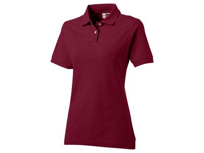 Рубашка поло "Boston" женская, цвет бургунди, размер XL