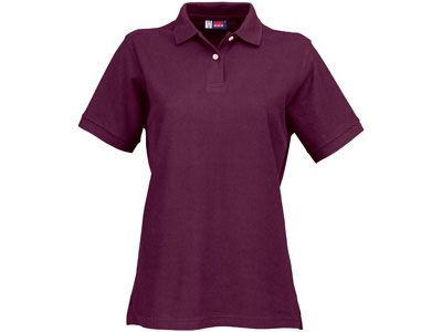 Рубашка поло "Boston" женская, цвет тёмно-фиолетовый, размер L