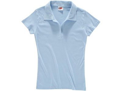 Рубашка поло "Hawaii" женская, цвет голубой, размер M