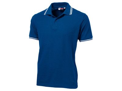 Рубашка поло "Erie" мужская, цвет классический синий, размер 2XL