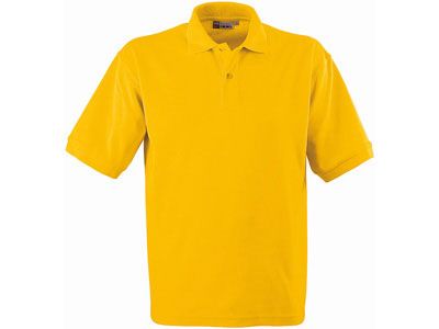 Рубашка поло "Boston" мужская, цвет золотисто-жёлтый, размер L