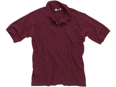 Рубашка поло "Boston" мужская, цвет тёмно-фиолетовый, размер L