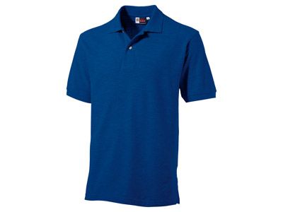 Рубашка поло "Boston" мужская, цвет классический синий, размер L