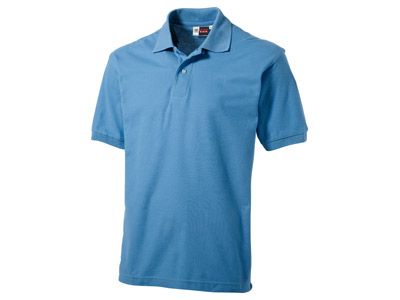 Рубашка поло "Boston" мужская, цвет голубой лёд, размер S