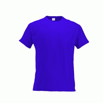 Футболка мужская, модель 02 Galant, цвет синий (васильковый), размер L