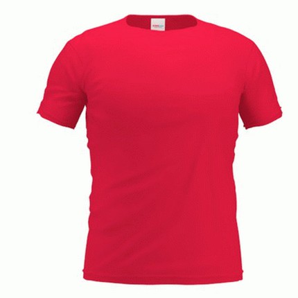 Футболка мужская, модель 37 Slim, цвет красный, размер XL