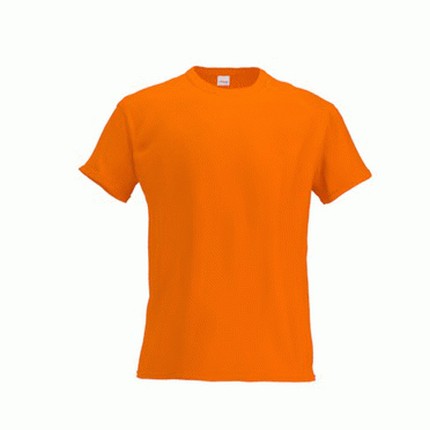 Футболка мужская, модель 51 Action, цвет оранжевый, размер S