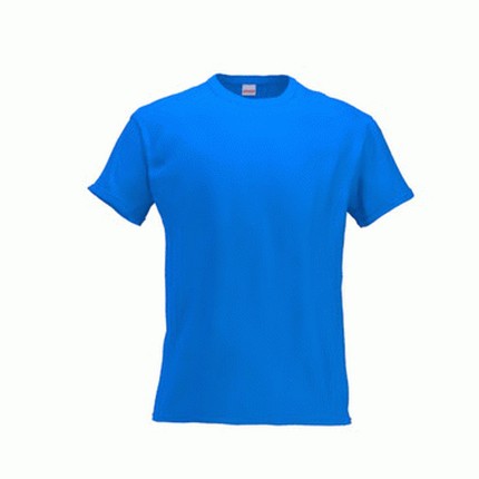 Футболка мужская, модель 51 Action, цвет синий (васильковый), размер L