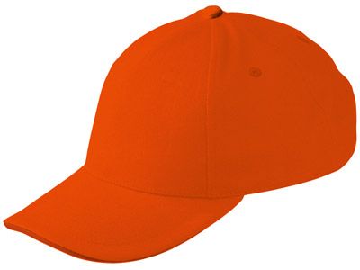 Бейсболка "Florida" 5-ти панельная, цвет оранжевый
