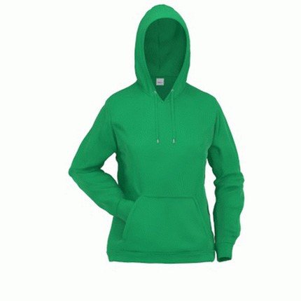 Толстовка женская, модель 20W Freedom Woman, цвет зелёный, размер L