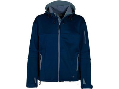 Куртка "Soft shell" женская, цвет тёмно-синий/серый, размер L