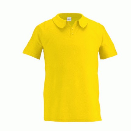 Рубашка-поло мужская, модель 04 Premier, цвет жёлтый, размер L
