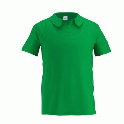 Рубашка-поло мужская, модель 04 Premier, цвет зелёный, размер L