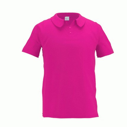 Рубашка-поло мужская, модель 04 Premier, цвет маджента, размер S